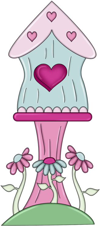 Pps S2 - Birdhouses To Applique Clipart (404x800), Png Download