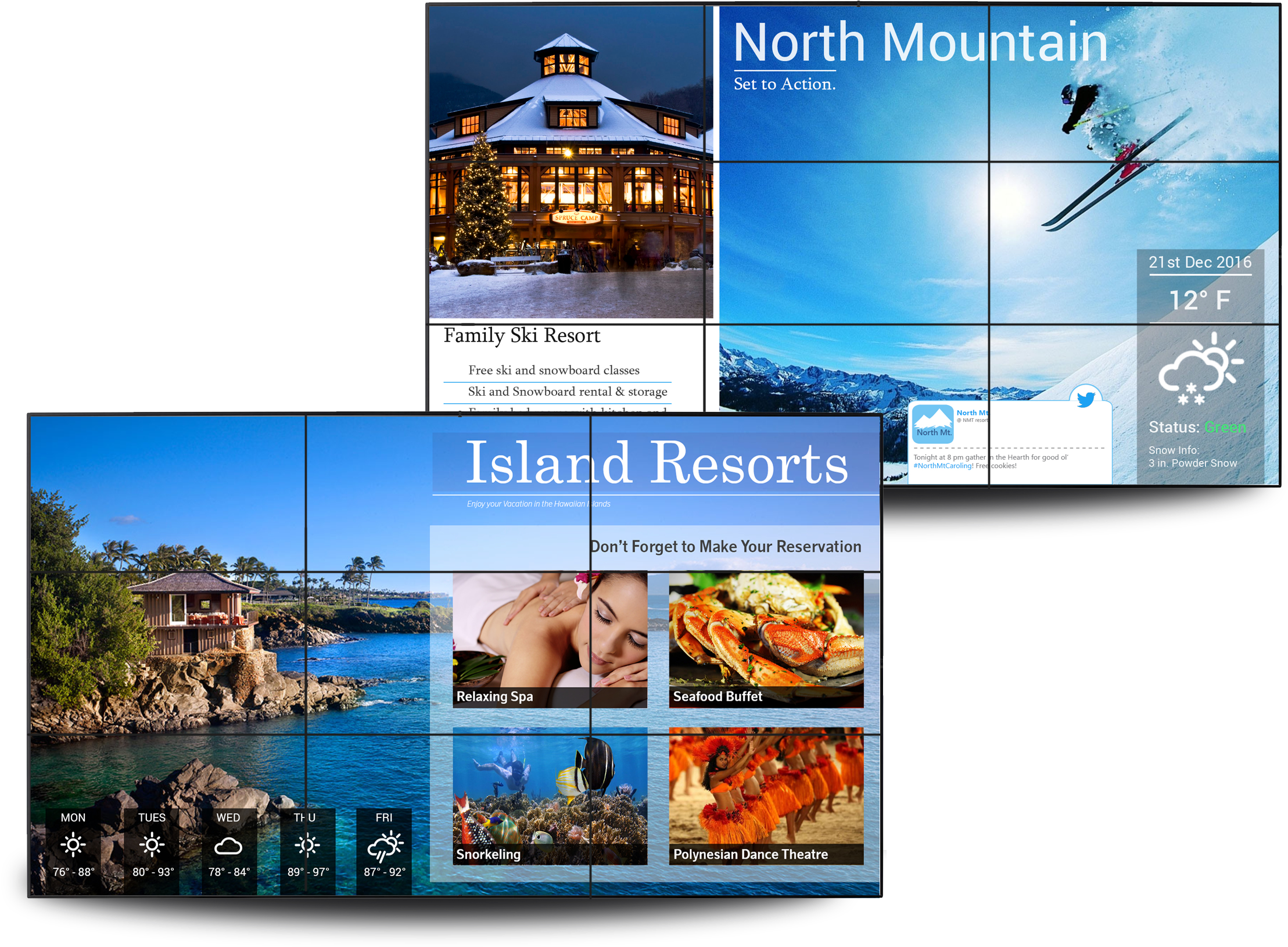 Video Wall Solutions - Flyer Clipart (2356x1826), Png Download