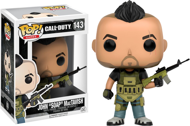 Call Of Duty - Figurine Pop Call Of Duty Clipart (768x510), Png Download