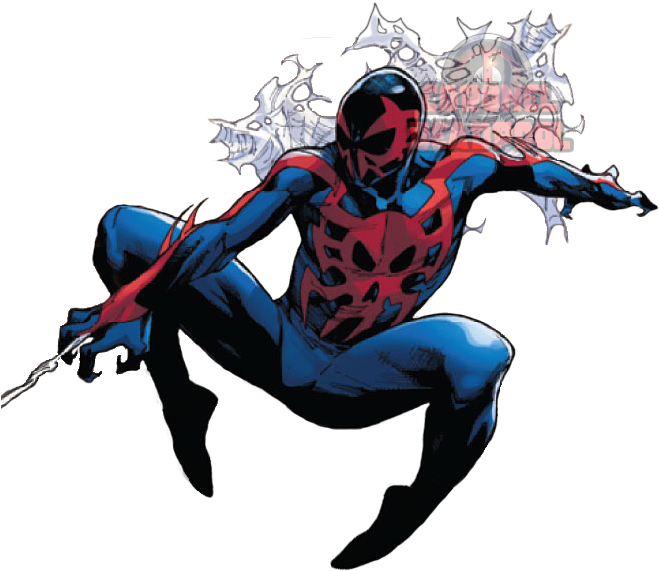 Spiderman 2099 Png - Spider Man Olivier Coipel Clipart (658x600), Png Download