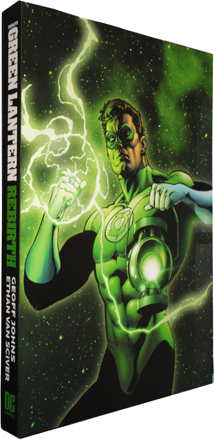 Front Cover Slipcase - Absolute Green Lantern Rebirth Clipart (473x912), Png Download