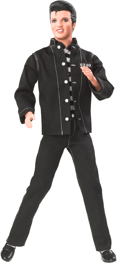 Elvis Presley® Jailhouse Rock™ Doll - Elvis Presley Doll Jailhouse Rock Clipart (640x950), Png Download