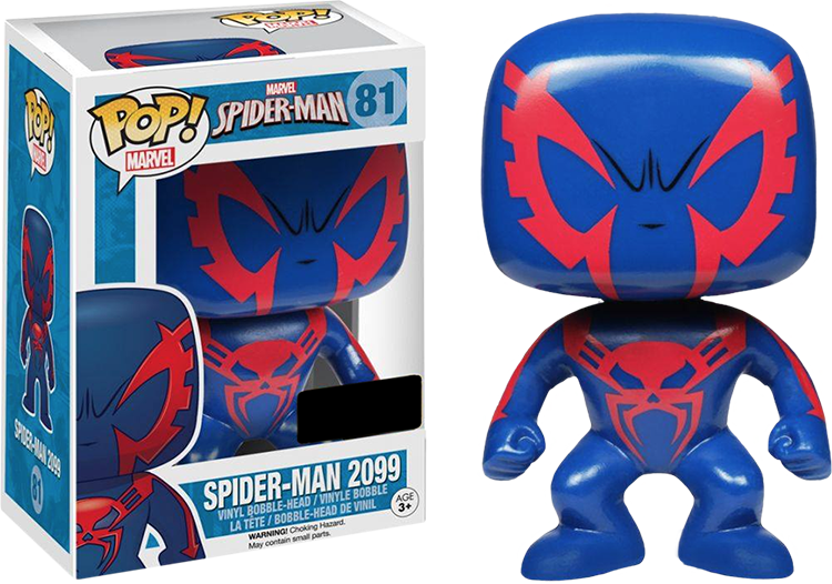 Spider-man 2099 Pop Vinyl Figure By Funko - Funko Pop Spiderman 2099 Clipart (750x526), Png Download