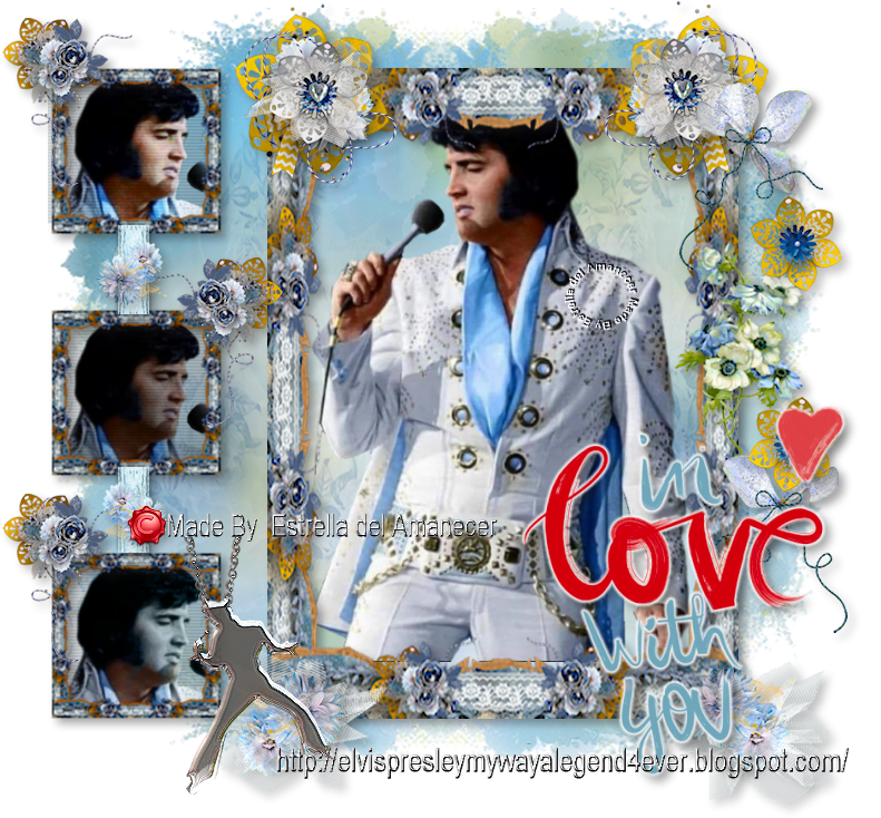 Elvis Presley In Love With You Clipart (791x734), Png Download