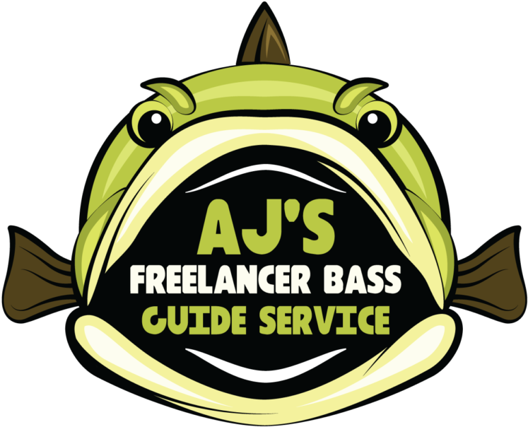 Aj's Freelancer Bass Guide Service Logo Clipart (768x651), Png Download