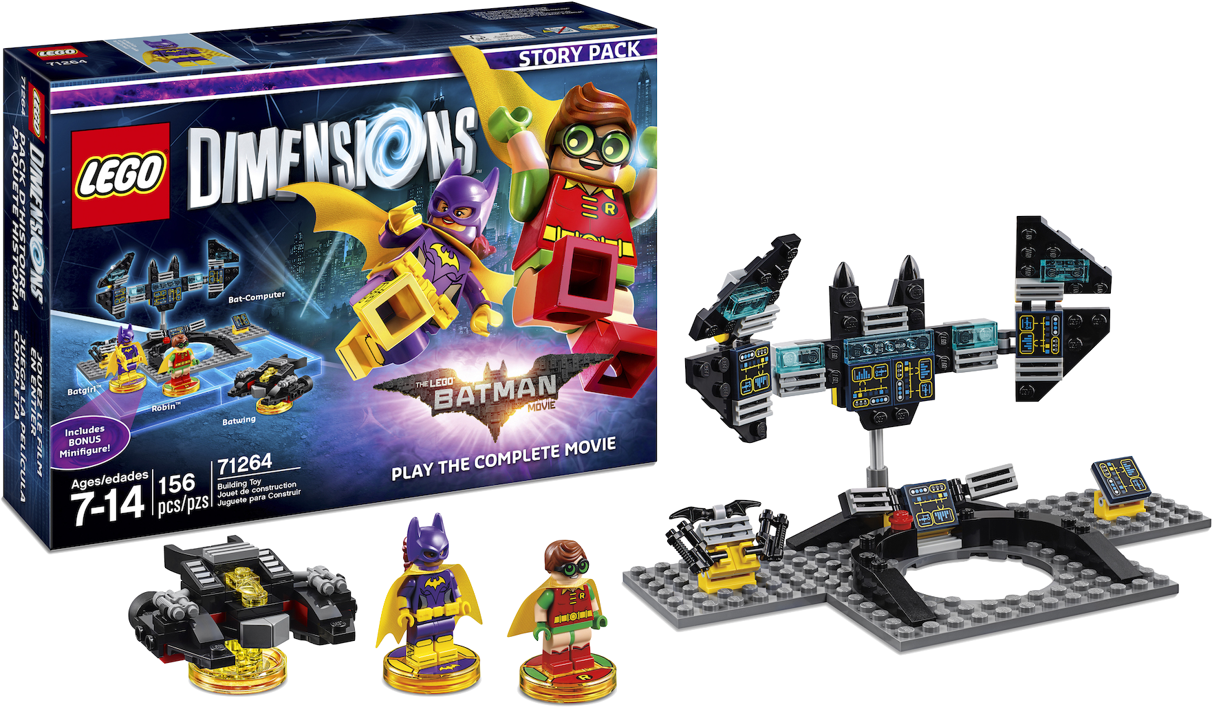 Lego Batman Story Pack - Lego Dimensions Lego Batman Story Pack Clipart (2302x1500), Png Download