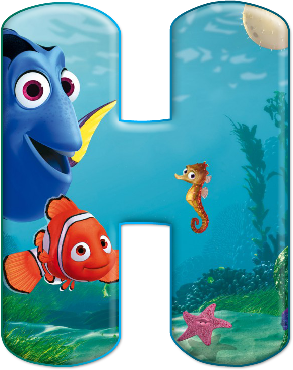 ✿‿ New Classroom, Baby Shower Games, - Letras De Buscando A Nemo Clipart (581x734), Png Download