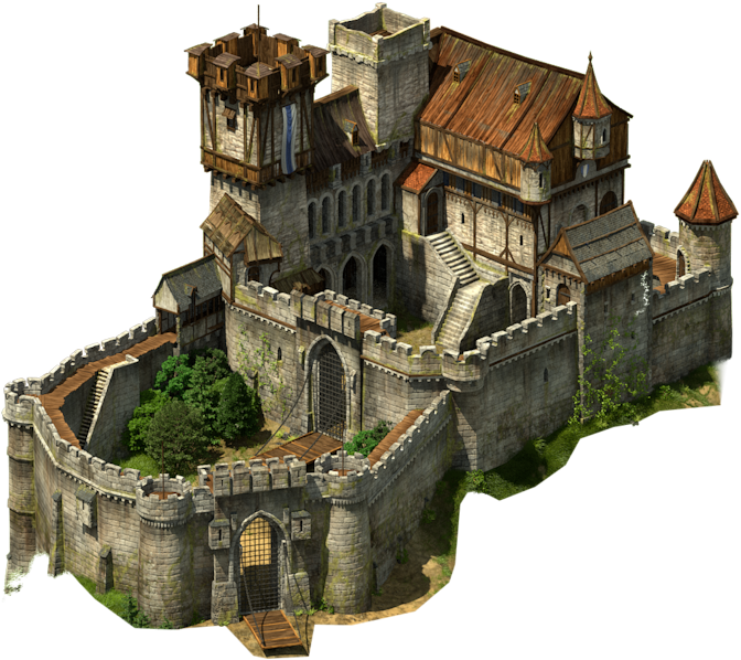 Fantasy Castle, Fantasy Art, Fantasy House, Fantasy - Castle Clipart (672x598), Png Download