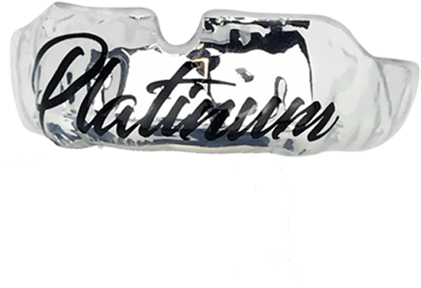 Metal Mouth Mouthguard - Chrome Mouthguards Clipart (600x600), Png Download