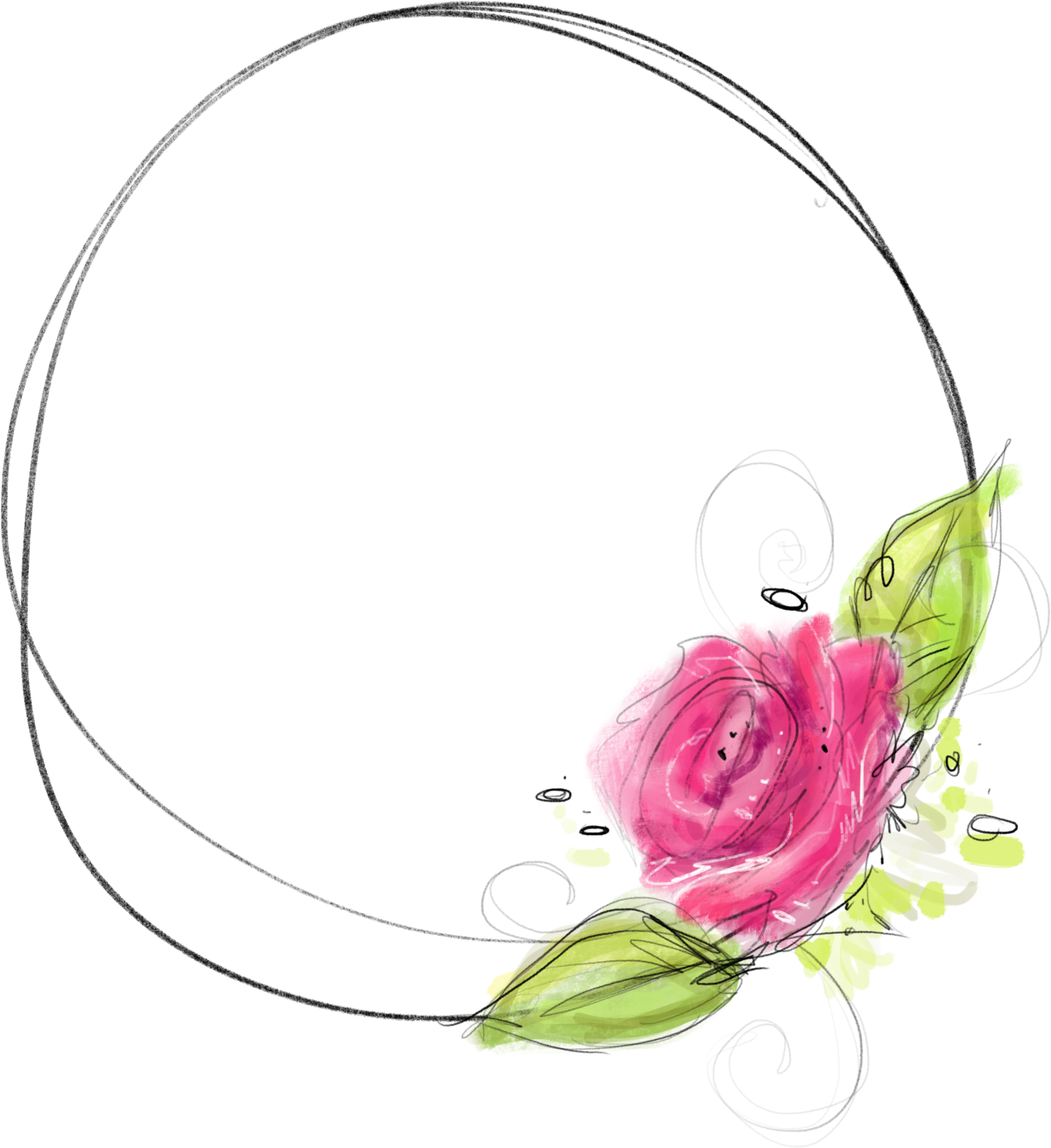 Circular Framedownload - Illustration Clipart (3545x4512), Png Download