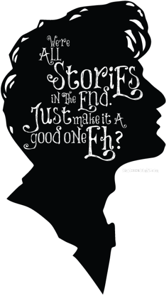 Doctor Who Eleventh Doctor Dw The Doctor Whovians Dwedits - 11th Doctor We Re All Stories Clipart (500x625), Png Download