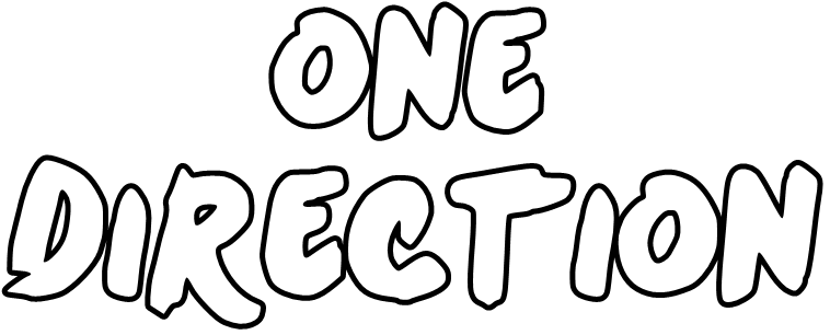 One Direction Logo Transparent Pictures Of Tumblr Transparent - One Direction Logo Transparent Clipart (785x409), Png Download