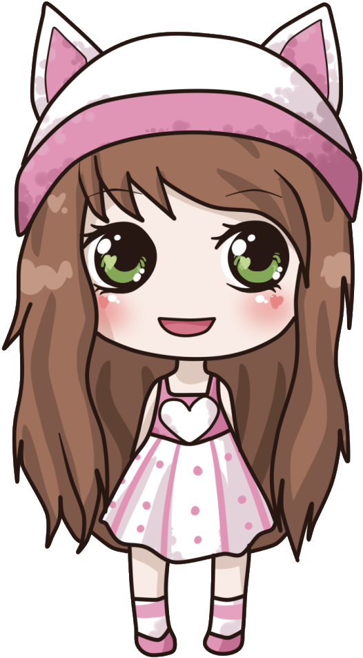 Muñequitas Png - Muñequitas Kawaii Clipart (672x1023), Png Download