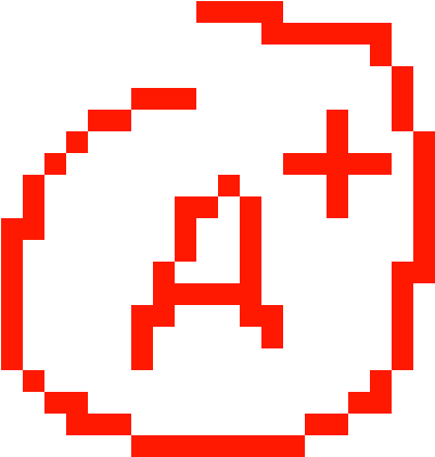 Nota - Pixel Art Body Templates Clipart (1320x1240), Png Download