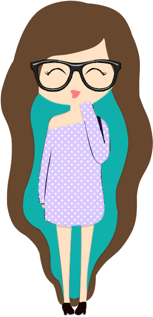 Muñecas Png - Cute Girl Png Cartoon Clipart (418x750), Png Download