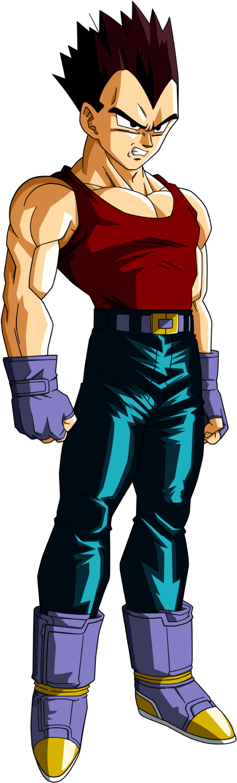 Dragon Ball Gt, Trunks Dbz, Principe Vegeta, Amaterasu, - Dragon Ball Gt Trunks Clipart (462x1524), Png Download