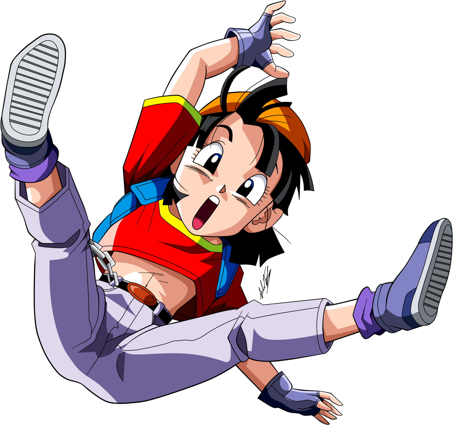 Dragon Ball Z Gt Images Pan Hd Wallpaper And Background - Pan Dragon Ball Hot Clipart (1600x1587), Png Download