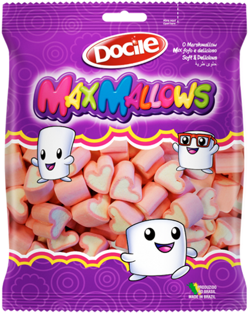 Marshmallow Docile 250g Clipart (500x625), Png Download