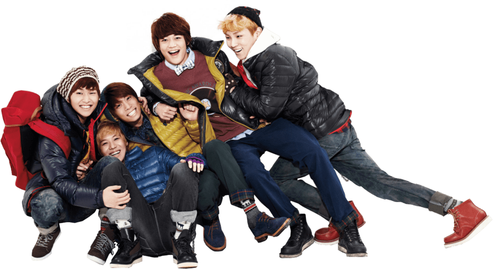 Shinee - Shinee Group Clipart (1010x552), Png Download