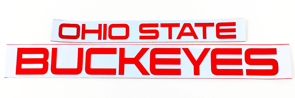Ohio State Buckeyes Inserts For Lumisign - Graphics Clipart (1000x1000), Png Download