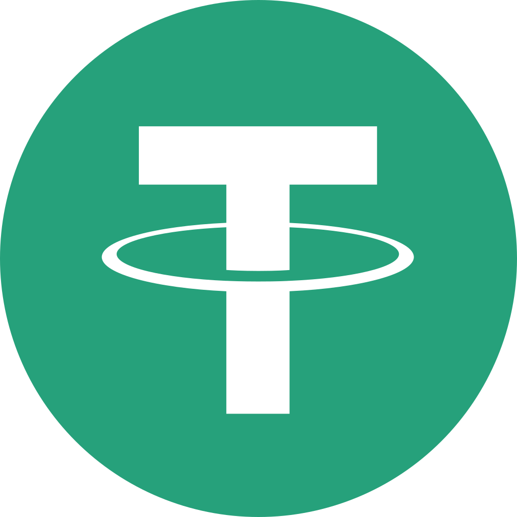 Tether Usdt Icon - Usdt Tether Logo Clipart (1024x1024), Png Download