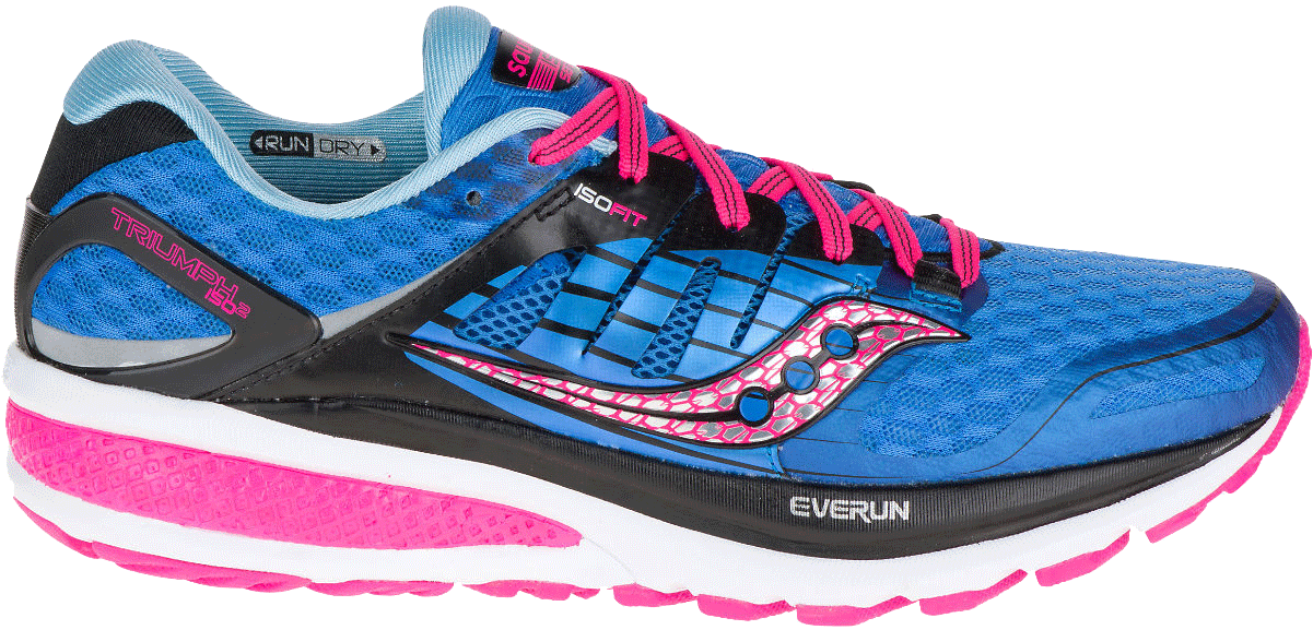 Saucony Women's Triumph Iso - Saucony Triumph Iso 3 Women's Pink Clipart (1200x600), Png Download