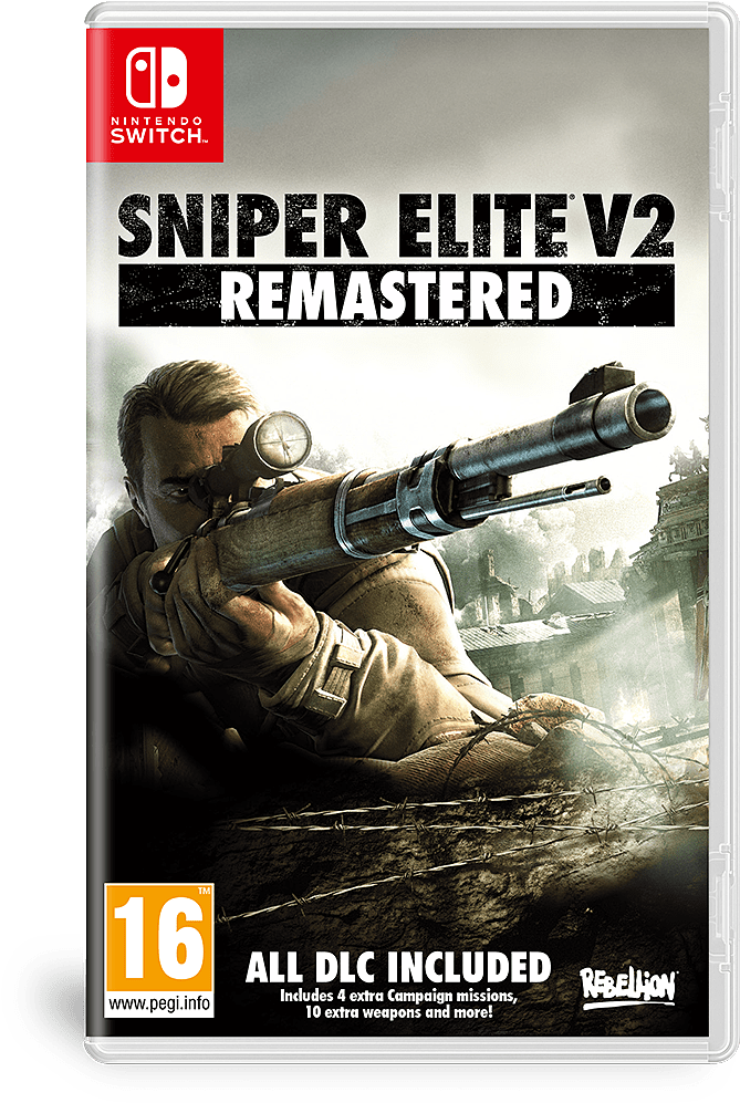 Sniper Elite Nintendo Switch Clipart (1000x1000), Png Download