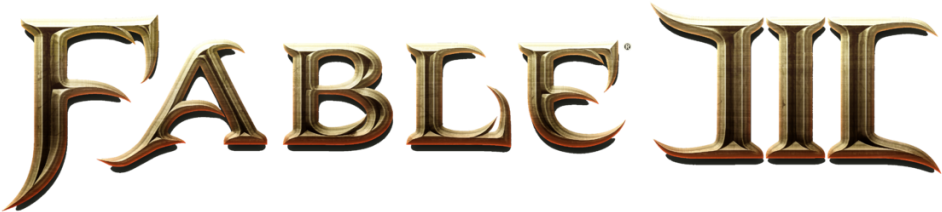 Fable The Name Says It All - Fable 3 Logo Png Clipart (1024x343), Png Download