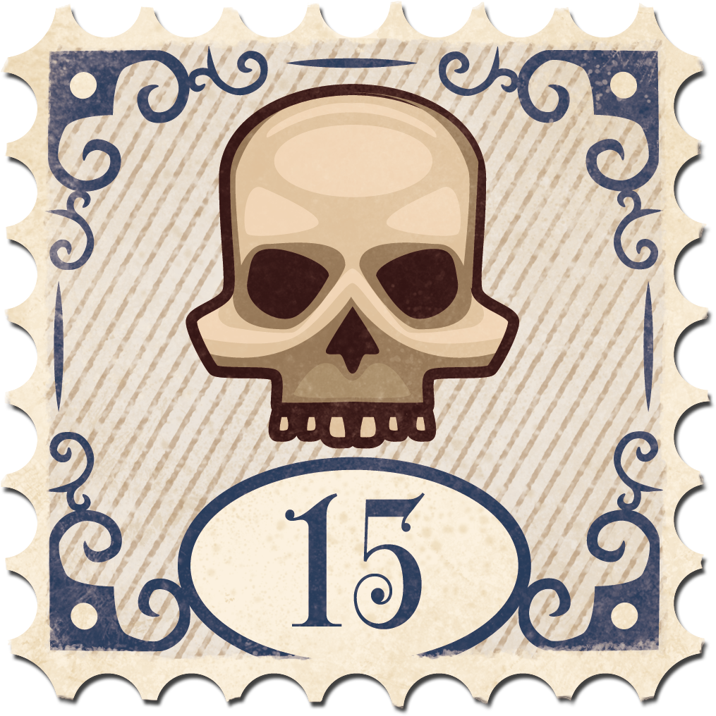 Stamp Rich Or Die Skull - Fable 1 Game Did This For A Cheevo Clipart (1015x1016), Png Download