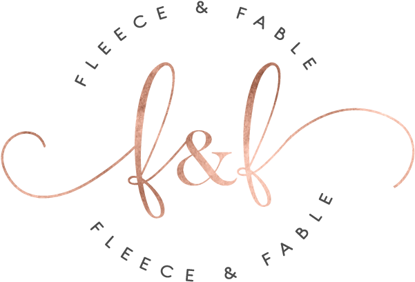 Fleece And Fable - Calligraphy Clipart (667x667), Png Download