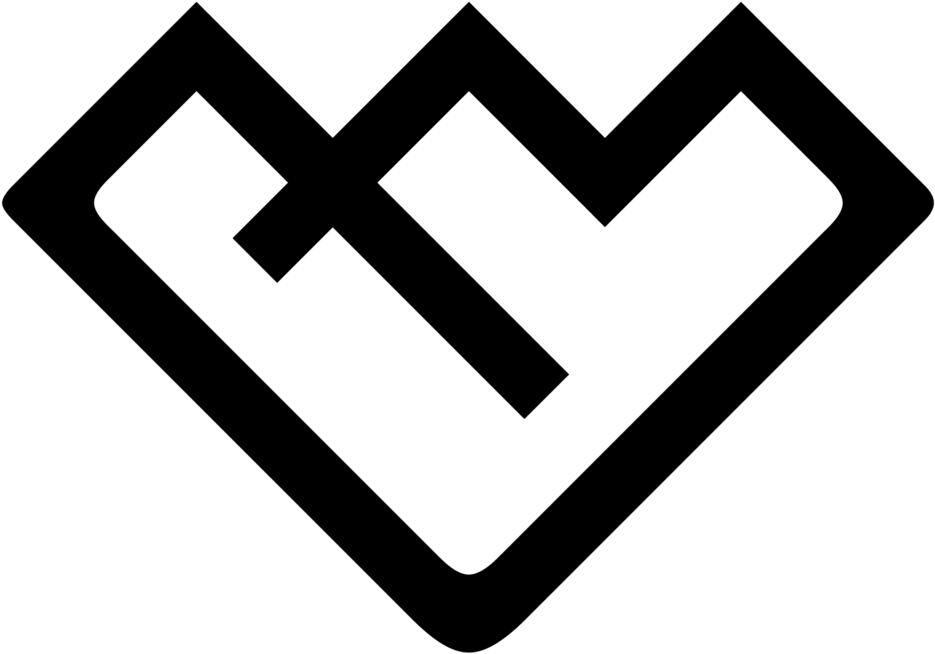 The Collective Logo Icon Noborder Black Crop Clipart (935x654), Png Download