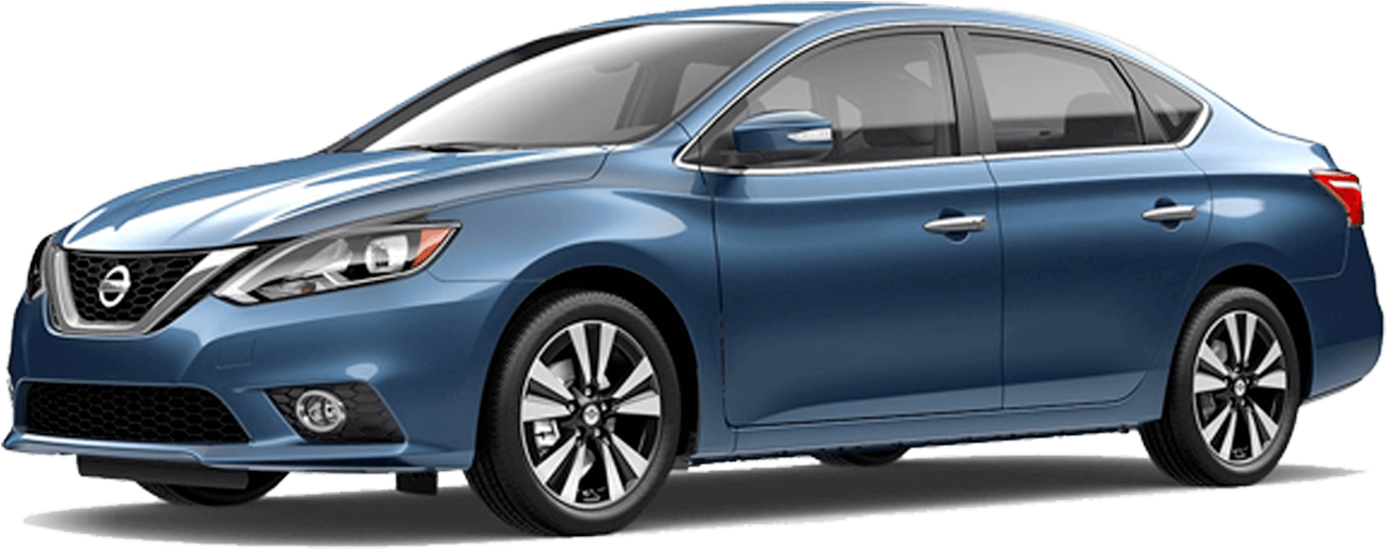 Nissan Rental Cars Downey, Ca - Blue 2017 Nissan Sentra Clipart (1280x960), Png Download