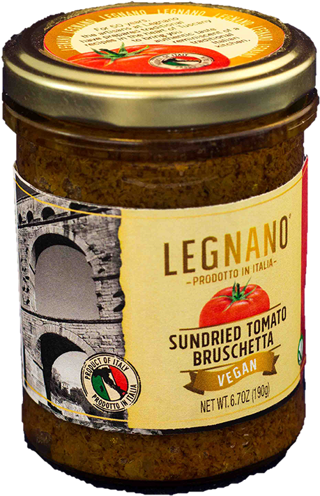Vegan Sundried Tomato Bruschetta - Strawberry Clipart (500x736), Png Download