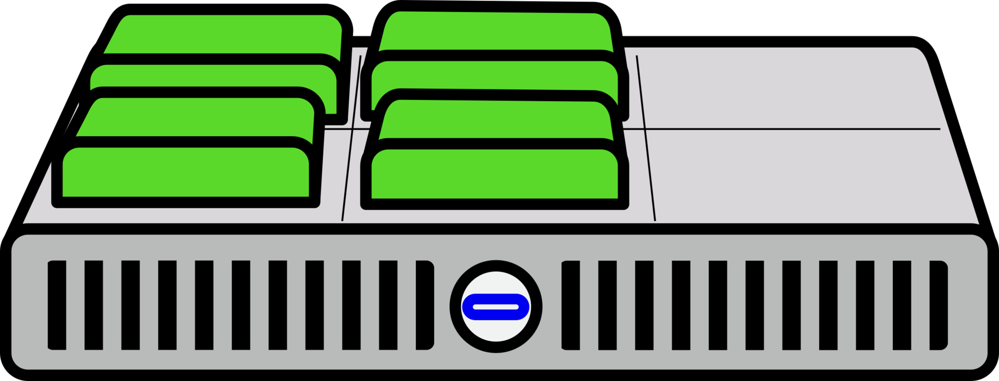 Kernel-based Virtual Machine Computer Servers Virtual - Virtual Machine Clipart - Png Download (1967x750), Png Download