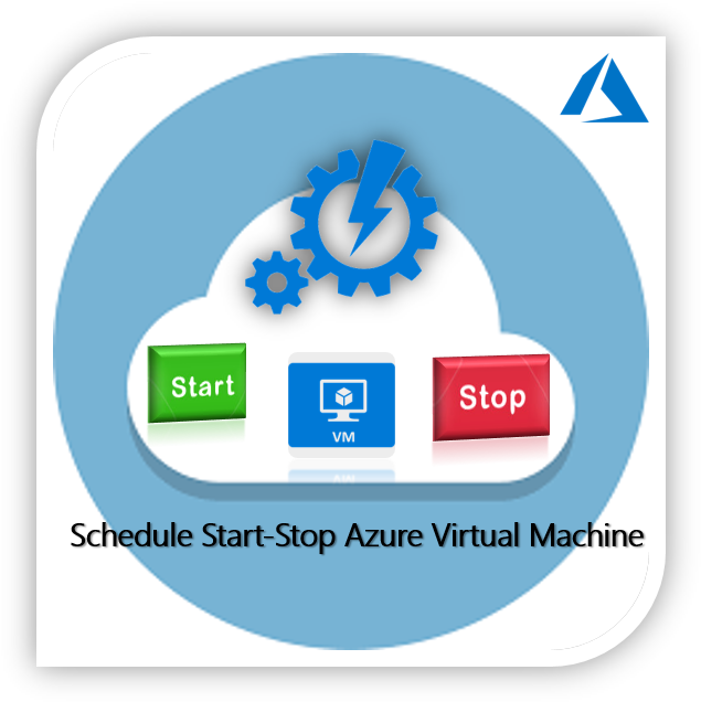 Schedule Start-stop Azure Virtual Machine - Emblem Clipart (664x655), Png Download
