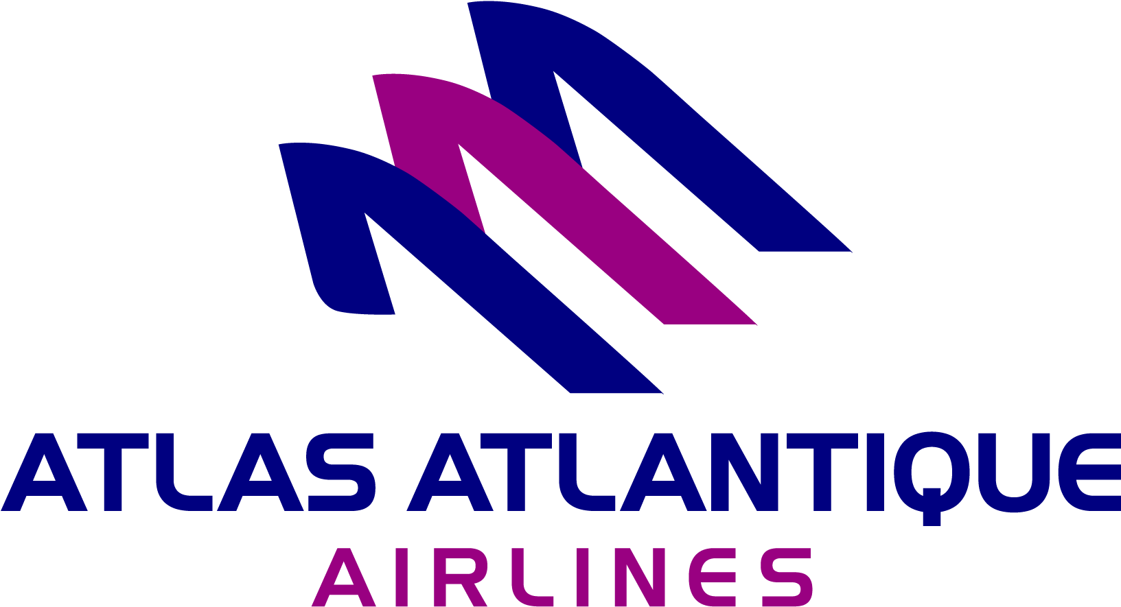 Logo Atlas Atlantique Airlines - Atlas Atlantique Logo Clipart (1956x1244), Png Download