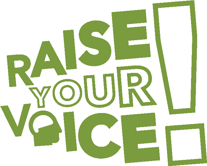 Nami Wisconsin Raise Your Voice Logo - Graphic Design Clipart (673x542), Png Download