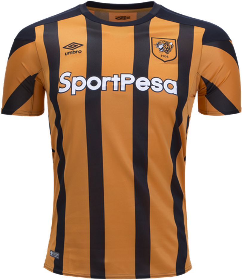 Umbro Hull City Home Jersey - Hull City Clipart (1000x1000), Png Download