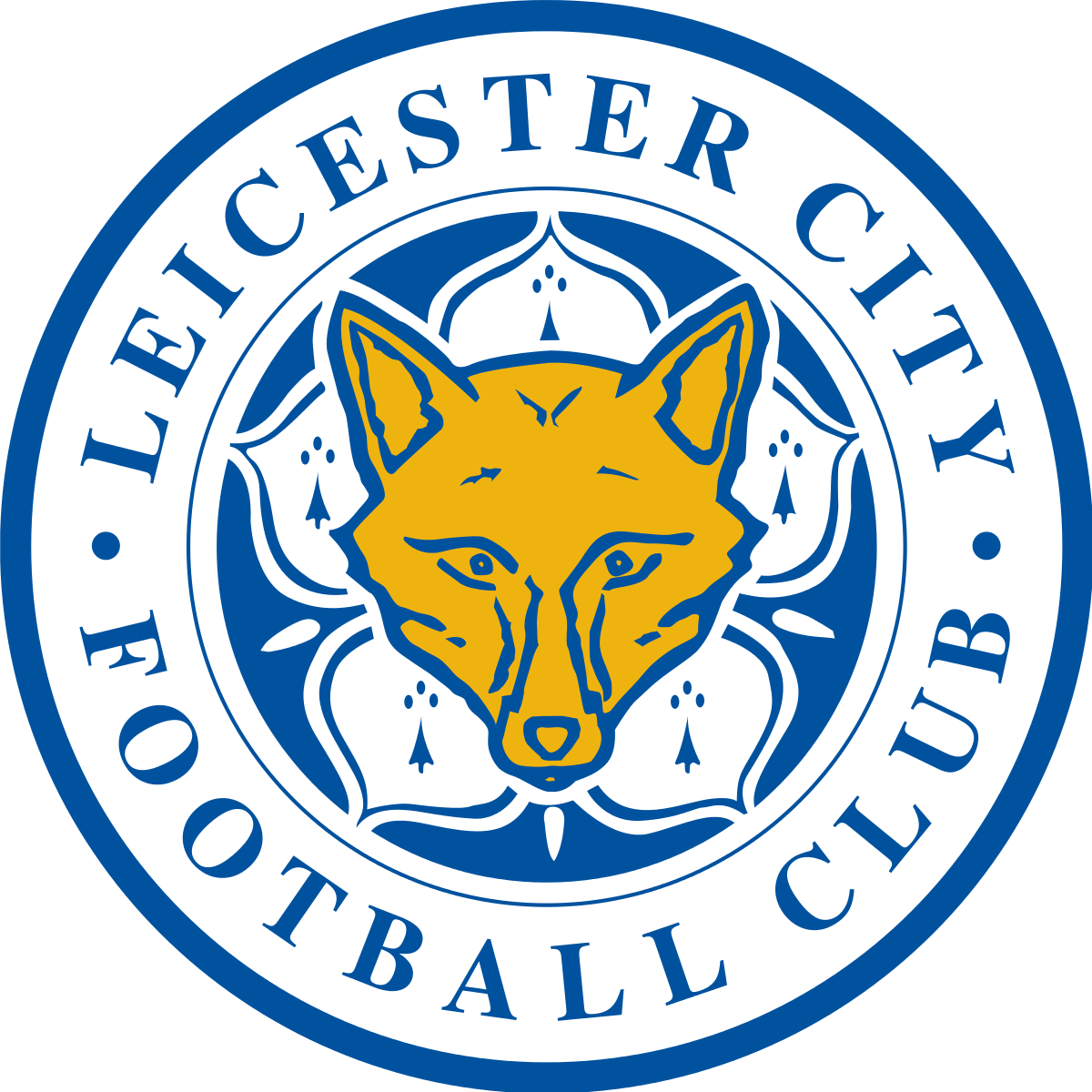 Leicester City Fc Wikipedia - Logo Leicester Clipart (1200x1200), Png Download