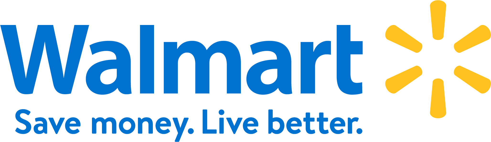Approved Walmart Logo - Walmart Canada Logo Clipart (2389x930), Png Download