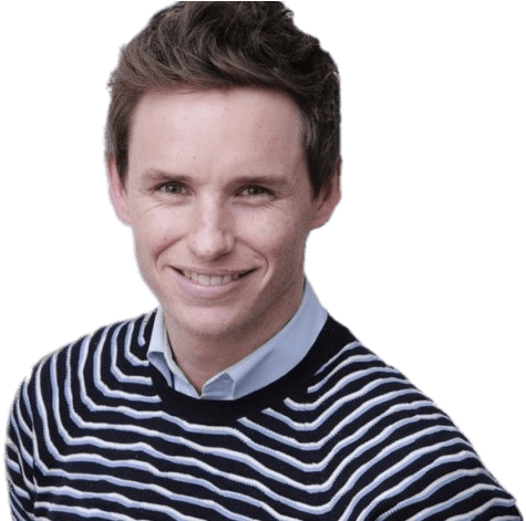At The Movies - Eddie Redmayne Png Clipart (770x470), Png Download