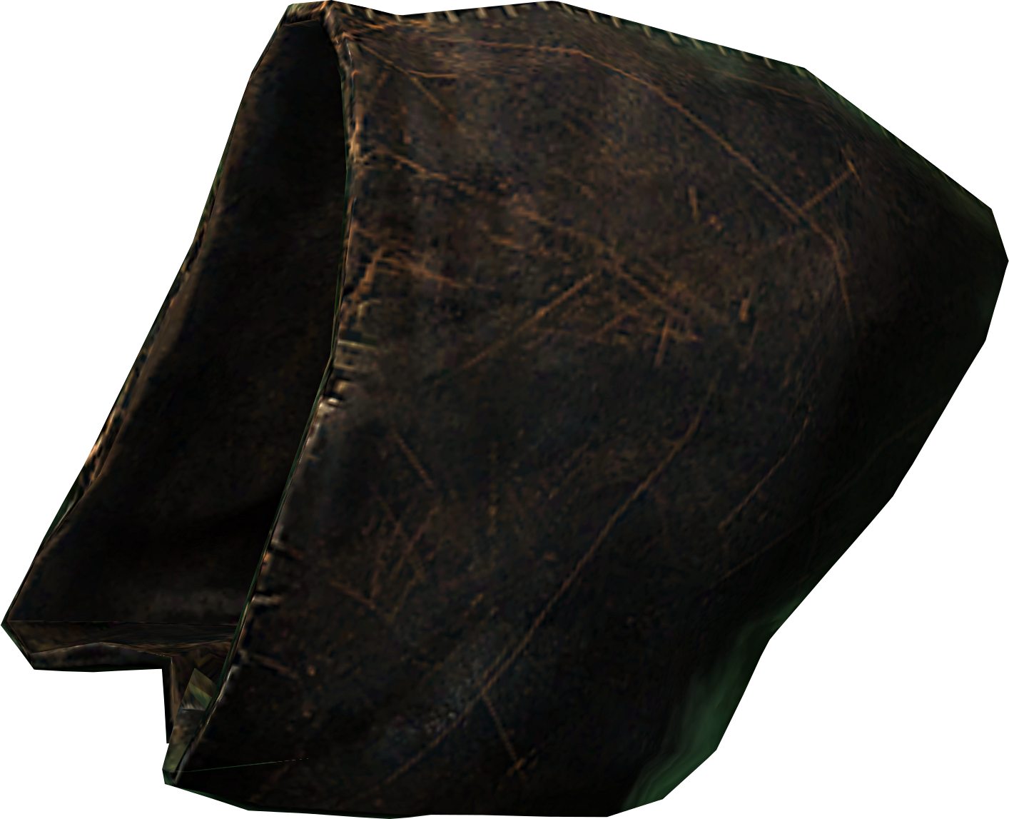 Png Transparent Download Image Guild Master Hood Png - Skyrim Leather Hood Clipart (1414x1147), Png Download