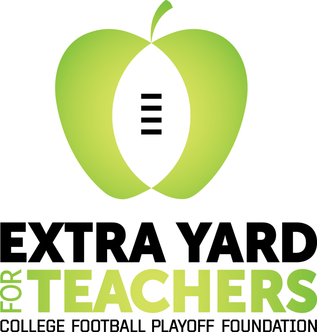 Cfp Extra Yard For Teachers With Text - Extra Yard For Teachers Png Clipart (1250x1309), Png Download