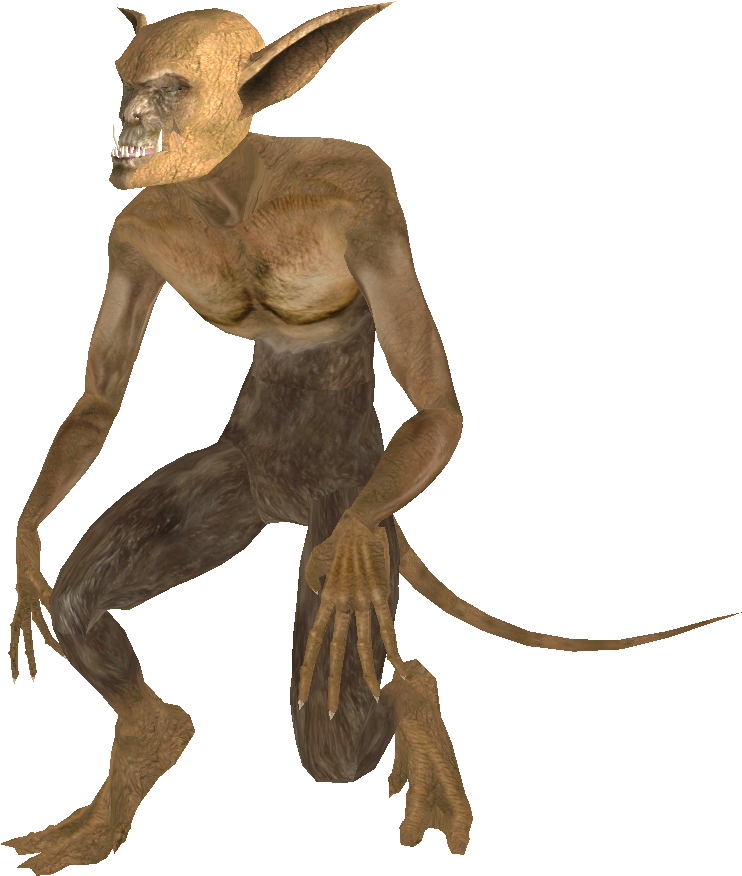 Dear Bethesda, I Humbly Request That One Of You Dlc's - Scamp Elder Scrolls Clipart (799x924), Png Download