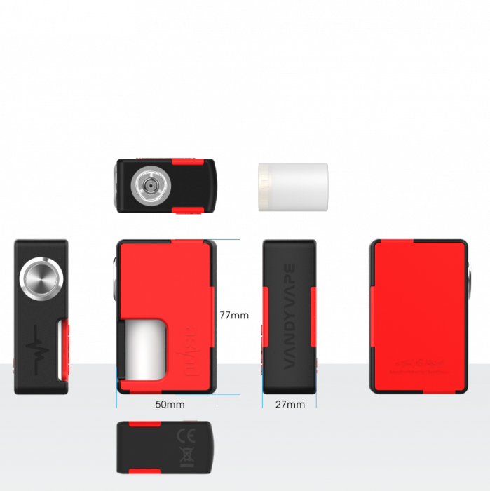 Vandy Vape Pulse Squonk Bf Box Mod , Png Download - Mod Mecanico Pulse Clipart (699x700), Png Download