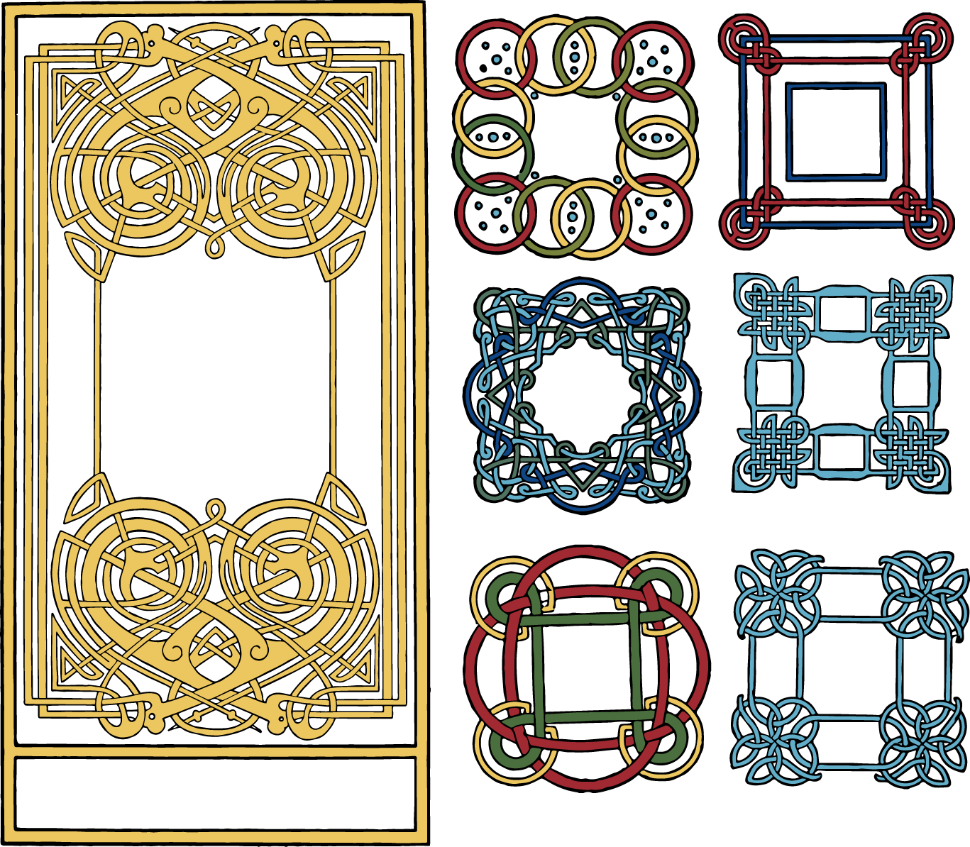 Free Celtic Knotwork Clipart - Png Download (1367x1194), Png Download