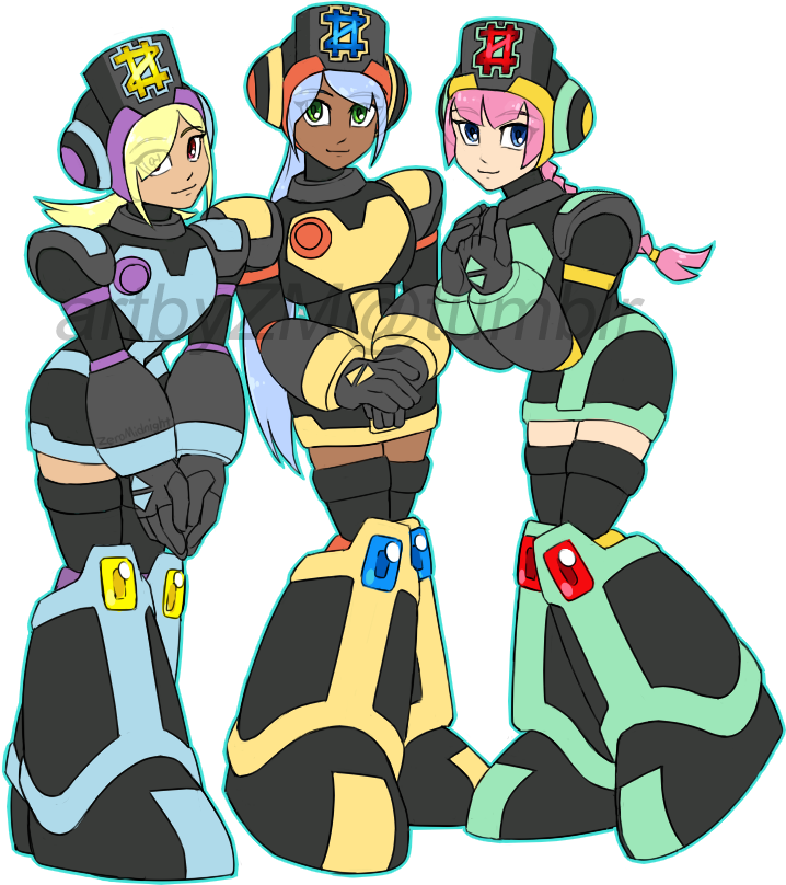 “the Command Mission Spice Girls Need More Fan Art - Megaman X Command Mission Saffron Clipart (798x837), Png Download