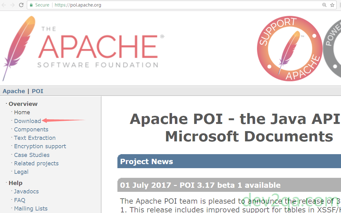 Apache Poi Home Page - Apache Clipart (1092x684), Png Download