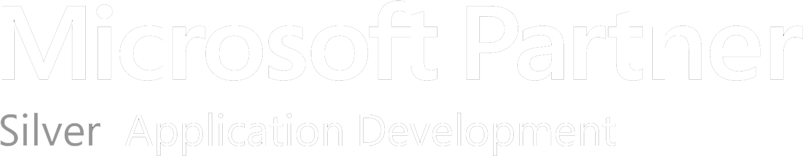 Ms Partner Logo 4 Amanda Clark 2018 02 16t01 - Microsoft Partner Silver Application Development Clipart (1825x513), Png Download