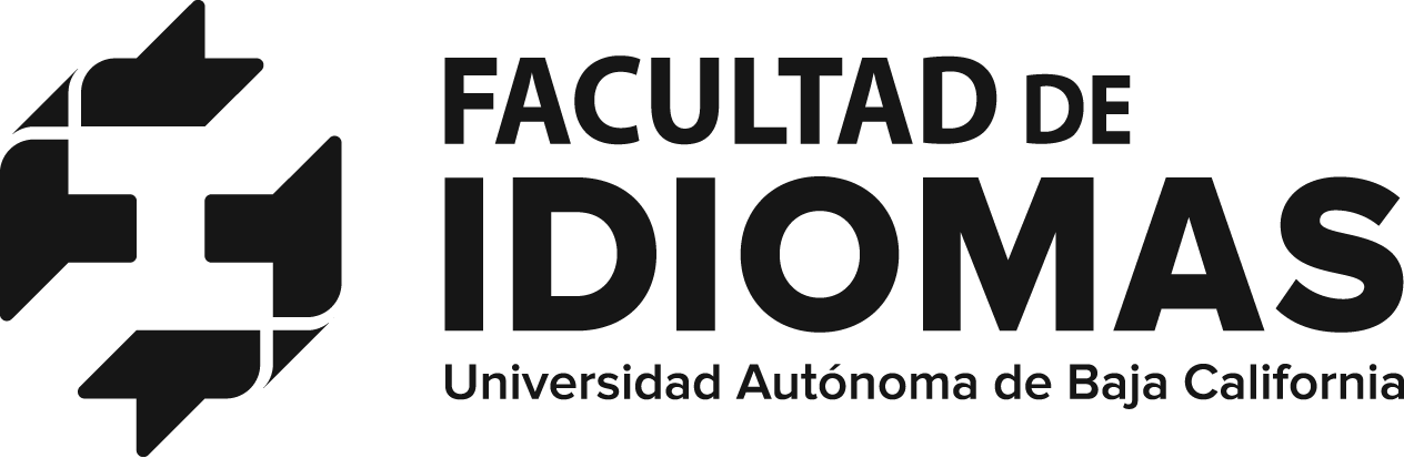 Logo Facul Idiomas Uabc Horiz Negro 300dpi Png - Human Action Clipart (1264x413), Png Download